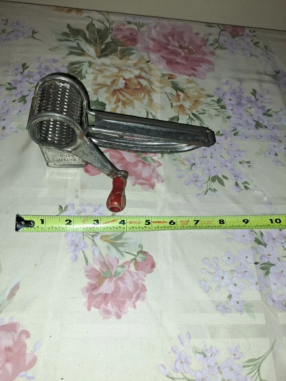 Antique 1950’s Mouli Cheese & Herb Grater Made In France